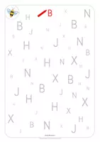 Vorschau - Arbeitsblätter - Buchstaben - Suchblätter (Druckschrift) - Seite 2