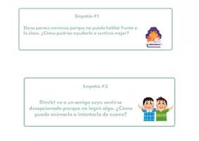 Vista previa - Tarjetas / Manipulativos - 30 Tarjetas de Empatía para los niños - parte 2 - página 3