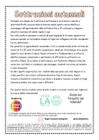 anteprima - Esercizi - Sottrazioni autunnali. Calcoli in riga con linea dei numeri - Pagina 1