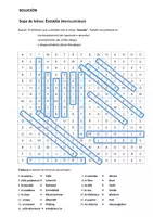 Vista previa - Juegos / Gamificación - Sopa de letras - Escuela - página 1