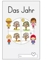 Vorschau - Arbeitsblätter - Das Jahr – Lernwerkstatt für den Sachunterricht und Deutsch - Seite 1