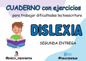 Vista previa - Hojas de trabajo - CUADERNO CON EJERCICIOS DISLEXIA 2º PARTE - página 1