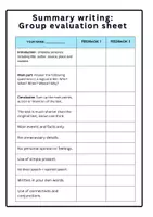 Vorschau - Arbeitsblätter - Summary: Merkblatt, Checkliste, Schreibkonferenz - Seite 2