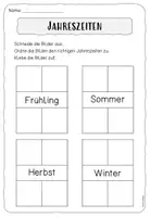 Vorschau - Arbeitsblätter - Jahreszeiten - Arbeitsblatt (Bilder zuordnen) - Seite 3