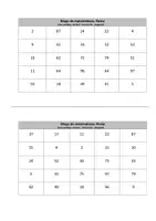 Vista previa - Juegos / Gamificación - Bingo de matemáticas: Resta - página 3