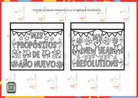 Vista previa - Unidades / Secuencias / Situaciones de Aprendizaje - Calendario de propósitos Año Nuevo - página 2