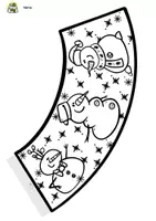 Vorschau - Arbeitsblätter - Winter Windlicht Bastelvorlage Licht Tischlichter basteln mit Kindern Schneemann, Eisbär und Pinguin - Seite 2
