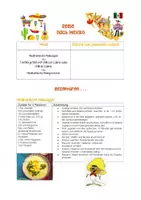 Vorschau - Arbeitsblätter - Mexikanische Küche _ Reise durch die Küchen der Welt - Deckblatt