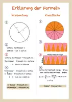 Vorschau - Arbeitsblätter - Materialpaket - Der Kreis - Beschriftung, Fläche, Umfang - Seite 3