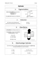 Vorschau - Fördermaterial/Inklusion - Zylinder Merkblatt - Deckblatt