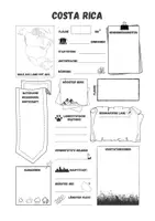 Vorschau - Arbeitsblätter - Costa Rica Steckbrief - Seite 1