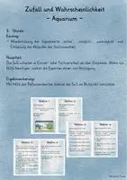 Vorschau - Stundenentwürfe - Einheitsbeschreibung - Zufall und Wahrscheinlichkeit - Aquarium - Seite 2