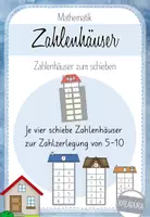 Vorschau - Bildkarten - Zahlzerlegung - Zahlenhäuser zum schieben - handelndes Material - Deckblatt