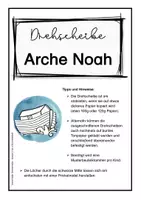 Vorschau - Mal- und Bastelvorlagen - Arche Noah - Drehscheibe zum Basteln - Seite 2