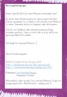 Vorschau - Spiele - Lesespiel "I have ... Who has ...?" - Wild Animals - Seite 1