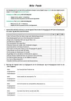 Vorschau - Arbeitsblätter - Aktiv und Passiv - Arbeitsblatt - Seite 1