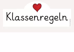 Vorschau - Präsentationen/Tafelbilder - Regeln Fuchsklasse Transparenz Klassenregeln Grundschrift - Seite 2