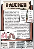 Vorschau - Stundenentwürfe - Rauchen - Zigaretten unter der Lupe Suchtprävention Klasse 7,8,9,10 - Seite 2