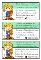 Vorschau - Präsentationen/Tafelbilder - Satzglieder - Subjekt und Prädikat - Herbst - Seite 3