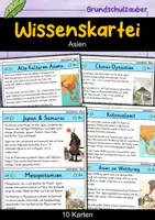 Vorschau - Bildkarten - Wissenskartei - Asien | Geschichte - Deckblatt