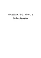 Vista previa - Hojas de trabajo - Problemas de cambio 2 Restas llevadas. - página 1