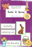 Vorschau - Präsentationen/Tafelbilder - Flashcards - "Easter and Spring" (auch für den DaZ Unterricht "Frühling/Ostern") - Deckblatt