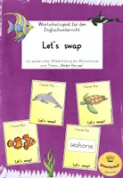 Vorschau - Spiele - Wortschatzspiel Let´s swap "Under the sea" - Deckblatt