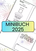 Vorschau - Arbeitsblätter - Minibuch 2025 Jahresausblick Klasse 1 & 2 - Deckblatt
