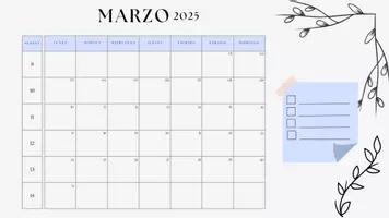 Vista previa - Para docentes: organización, planificación y formación - Calendario 2025 imprimible - página 3