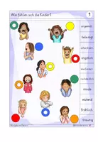 Vorschau - Fördermaterial/Inklusion - Übungskarten Gefühle - Seite 2