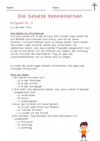 Vorschau - Arbeitsblätter - Interreligiös - GEBETE - Islam, Christentum, Judentum - Seite 3