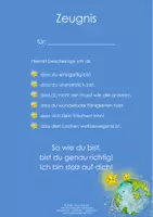 Vorschau - Anderer Materialtyp - Zeugnisse mit Glücksgefühlen für alle – ein persönliches und wertschätzendes Zeugnis - Seite 1
