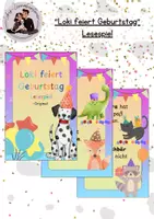Vorschau - Spiele - "Loki feiert Geburtstag" - Lesespiel - Deckblatt