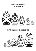 anteprima - Esercizi - Ordine crescente e decrescente - Pagina di copertina