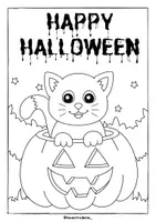 anteprima - Esercizi - Happy Halloween - Pagina di copertina