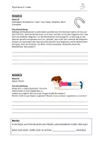 Vorschau - Arbeitsblätter - Versuche/Experimente zu Wirkungen von Kräften - Deckblatt