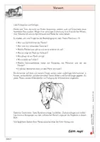 Vorschau - Arbeitsblätter - Lernwerkstatt Pferde | Pferderassen, Körperbau, Hufpflege, Reiten, Gangarten, Fohlen, Huftiere, Nutztiere | Sachunterricht Biologie Klasse 2-6 Grundschule Kopiervorlagen mit Lösungen - Seite 3