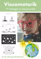 Vorschau - Arbeitsblätter - Vorlagen zur Visuomotorik und visuellen Wahrnehmungen – Das Auge folgt den Glückssternen - Deckblatt