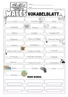Vorschau - Präsentationen/Tafelbilder - Wales | digitale Wortschatzeinführung und Vokabelblatt - Seite 3