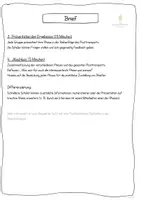 Vorschau - Stundenentwürfe - Der Weg der Post - zur Einheit Brief im Deutschunterricht - Seite 2