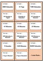 Vorschau - Spiele - "Ich habe - Wer hat?" (Ratespiel): Zeiteinheiten umrechnen - Seite 3