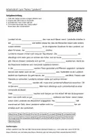 Vorschau - Arbeitsblätter - Arbeitsblätter zum Thema "Landwirt" + Lösung & MP3 + - Deckblatt