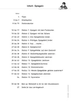Vorschau - Unterrichtsreihen - Spiegeln (Symmetrie, Mathe, Lernwerkstatt) - Seite 3
