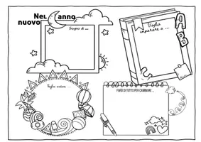 anteprima - Esercizi - Scrittura visuale e creativa: propositi per il nuovo anno - Pagina 1
