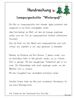 Vorschau - Arbeitsblätter - Lesespur Winterspaß - 3-fach differenziert (Klasse 2-3) - Seite 1