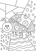 Vorschau - Mal- und Bastelvorlagen - Neujahrs-Pop Art 🎨 🎆– Kreativer Jahreswechsel im Pop-Art-Stil 🎉 - Seite 1