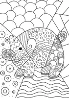 Vorschau - Mal- und Bastelvorlagen - Neujahrs-Pop Art 🎨 🎆– Kreativer Jahreswechsel im Pop-Art-Stil 🎉 - Seite 3