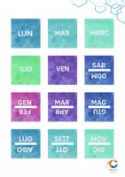 anteprima - Programmi scolastici / Materiali per docenti - CALENDARIO perpetuo da costruire - Pagina 3