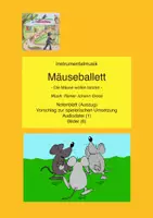 Vorschau - Arbeitsblätter - Mäuseballett - Musikalische Geschichte - RJ Gross - Deckblatt