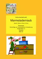 Vorschau - Arbeitsblätter - Marmeladenraub - Musikalische Geschichte - RJ Gross - Deckblatt